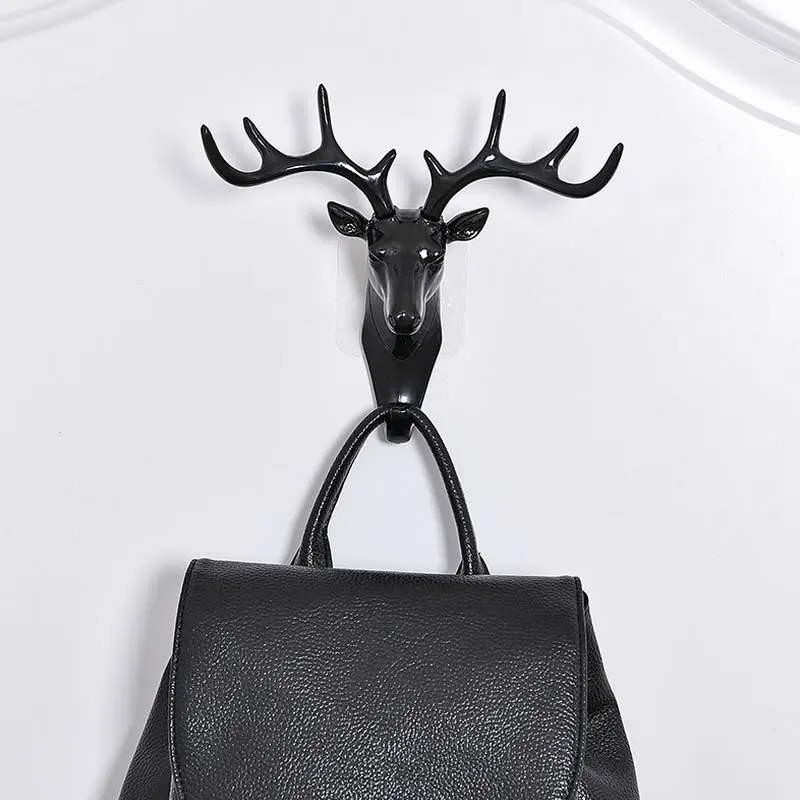 New High Quality Antlers Hooks Wall Decorative Hooks Creative Personality Deer Head Wall Hooks Seamless Key Wall Hooks Hot
New High Quality Antlers Hooks Wall Decorative Hooks Creative Personality Deer Head Wall Hooks Seamless Key Wall Hooks Hot