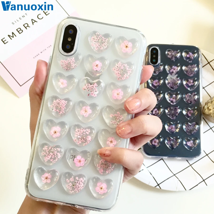 Real flower 3D Phone case on for iphone iPhone Xs Max Xr Silicone Soft TPU case For iPhone 5 5S 6 6s 7 8 Plus X Back Cover Capa
Real flower 3D Phone case on for iphone iPhone Xs Max Xr Silicone Soft TPU case For iPhone 5 5S 6 6s 7 8 Plus X Back Cover Capa