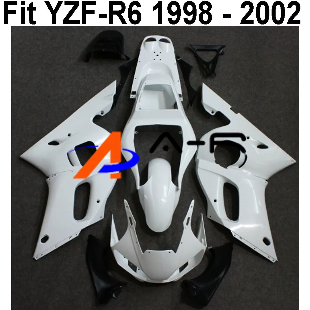 Motorcycle Unpainted Fairing Kit for Yamaha YZF R6 YZF-R6 1998 - 2002 1999 2001 2000 Fairing Bodywork Kits
Motorcycle Unpainted Fairing Kit for Yamaha YZF R6 YZF-R6 1998 - 2002 1999 2001 2000 Fairing Bodywork Kits
