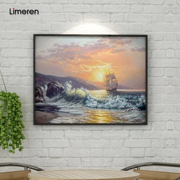 Frameless Sunset Wave Seascape DIY Painting By Numbers Kits Painting Calligraphy Hand Painted Coloring By Number For Unique Gift
Frameless Sunset Wave Seascape DIY Painting By Numbers Kits Painting Calligraphy Hand Painted Coloring By Number For Unique Gift