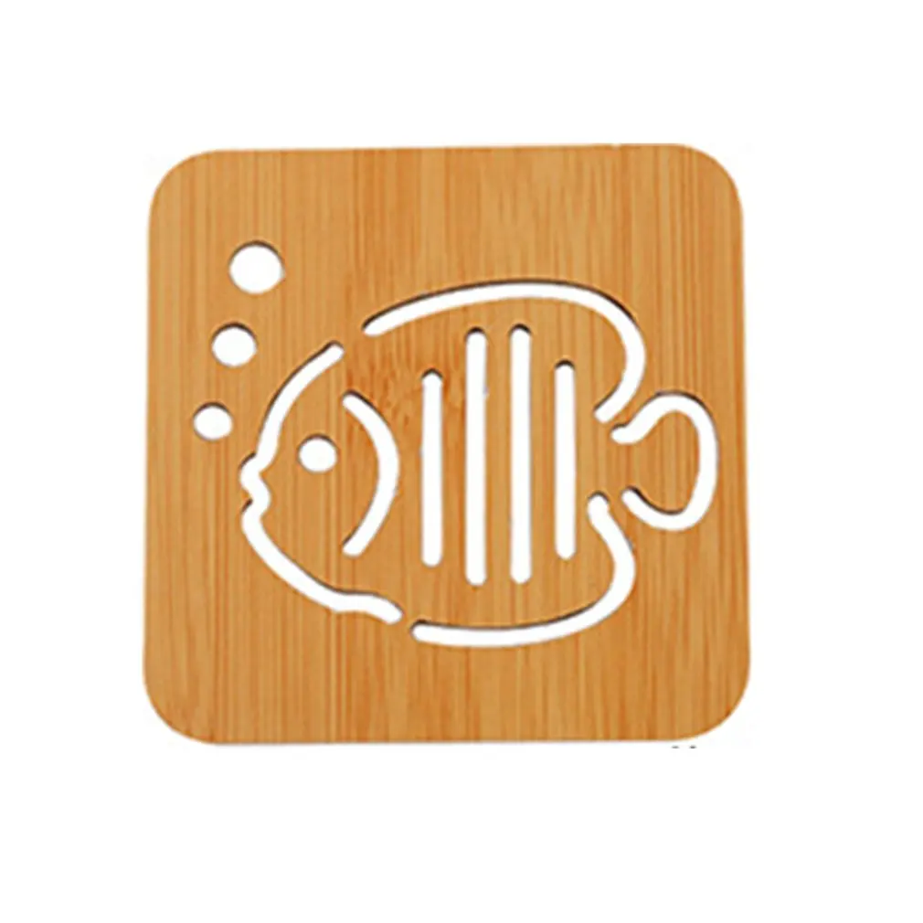 Eco Friendly Hollow Wooden Anti-Hot Insulation Mat Non-Slip Coaster Tableware Drain Pad Pot Dishes Placemate
Eco Friendly Hollow Wooden Anti-Hot Insulation Mat Non-Slip Coaster Tableware Drain Pad Pot Dishes Placemate