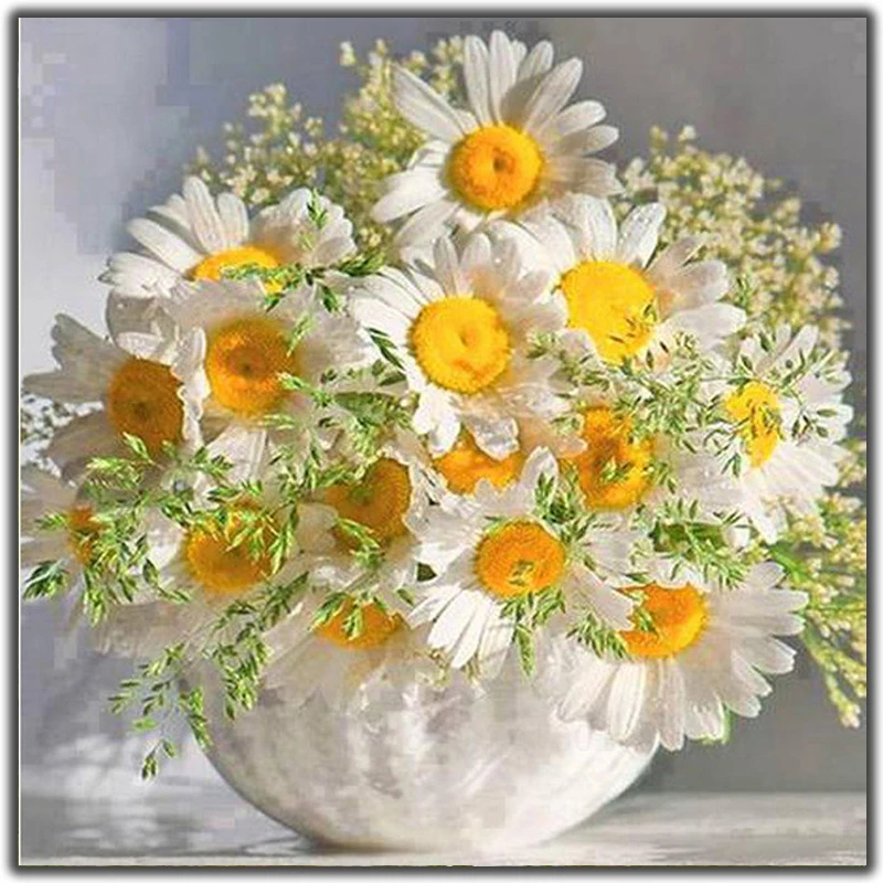 5D Diy Diamond Painting Cross Stitch Chamomile & Weeds Needlework 3D Diamond Embroidery Full Square Mosaic Decoration Resin Kits
5D Diy Diamond Painting Cross Stitch Chamomile & Weeds Needlework 3D Diamond Embroidery Full Square Mosaic Decoration Resin Kits
