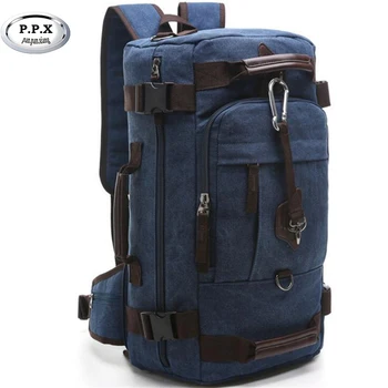 P.P.X Fashion Hot Large Capacity Wear-resisting Canvas Backpack Women Bag Vintage Travel Bag Men's Backpack P420
P.P.X Fashion Hot Large Capacity Wear-resisting Canvas Backpack Women Bag Vintage Travel Bag Men's Backpack P420