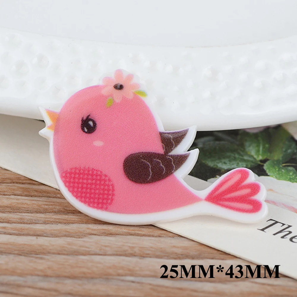 50pcs/lot 25*43MM Cartoon Pink Bird Flatback Resin Flying Bird Planar Resin DIY Crafts For Home Decoration Accessories FR040
50pcs/lot 25*43MM Cartoon Pink Bird Flatback Resin Flying Bird Planar Resin DIY Crafts For Home Decoration Accessories FR040