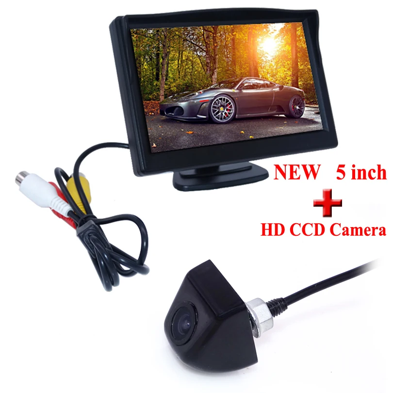 Full HD Car Parking Assistance 5 Inch TFT LCD Car Reverse Rearview Monitor + Night vision Car Rear View Camera Free Shipping
Full HD Car Parking Assistance 5 Inch TFT LCD Car Reverse Rearview Monitor + Night vision Car Rear View Camera Free Shipping