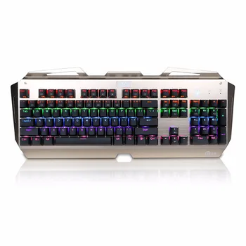 X7000 Mechanical Keyboard Gaming Rainbow LED Backlit Ergonomic Anti-Ghosting 104 Keys Wired Gamer Keyboard with Blue Switches
X7000 Mechanical Keyboard Gaming Rainbow LED Backlit Ergonomic Anti-Ghosting 104 Keys Wired Gamer Keyboard with Blue Switches