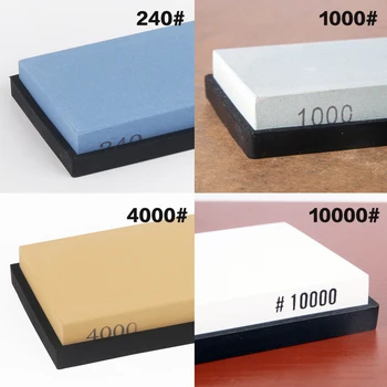 RSCHEF 4pcs set whetstone 240 1000 4000 10000 grit professional knife sharpener sharpening stone knife stone package
RSCHEF 4pcs set whetstone 240 1000 4000 10000 grit professional knife sharpener sharpening stone knife stone package