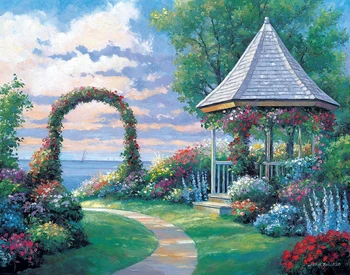 The pavilion in the garden Embroidery Needlework Crafts 14CT Unprinted Scenic Cross Stitch Kits DIY Quality Handmade Decor
The pavilion in the garden Embroidery Needlework Crafts 14CT Unprinted Scenic Cross Stitch Kits DIY Quality Handmade Decor
