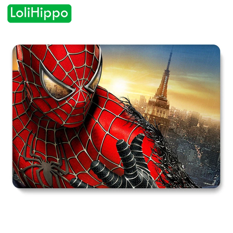 LoliHippo Animation Series Spider Iron Man Laptop Protective Case for Macbook Air Pro Retina Notebook Cover A1990 A1278 A1706
LoliHippo Animation Series Spider Iron Man Laptop Protective Case for Macbook Air Pro Retina Notebook Cover A1990 A1278 A1706