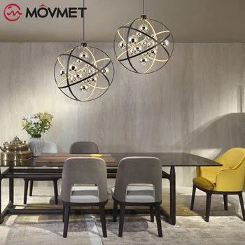 Vintage round ball industrial LOFT Iron pendant lamp cell Mordern droplight With glass round ball classic LED pendant lamp
Vintage round ball industrial LOFT Iron pendant lamp cell Mordern droplight With glass round ball classic LED pendant lamp