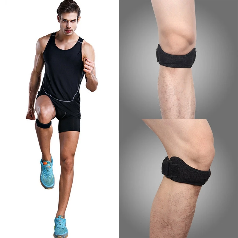 1pc Adjustable Black Basketball Elastic Knee Band Adult Football Brace Strap Support Band Kneepad Gym Sport Safety Products
1pc Adjustable Black Basketball Elastic Knee Band Adult Football Brace Strap Support Band Kneepad Gym Sport Safety Products