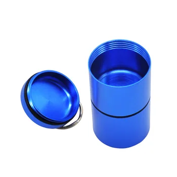 New metal pill box aluminum pharmaceutical box Keychain metal large aluminum alloy pill box storage bottle
New metal pill box aluminum pharmaceutical box Keychain metal large aluminum alloy pill box storage bottle