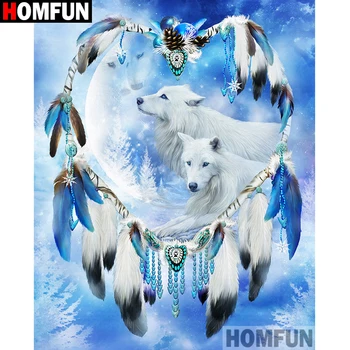 HOMFUN Full Square/Round Drill 5D DIY Diamond Painting "Wolf scenery" Embroidery Cross Stitch 5D Home Decor Gift A17045
HOMFUN Full Square/Round Drill 5D DIY Diamond Painting "Wolf scenery" Embroidery Cross Stitch 5D Home Decor Gift A17045