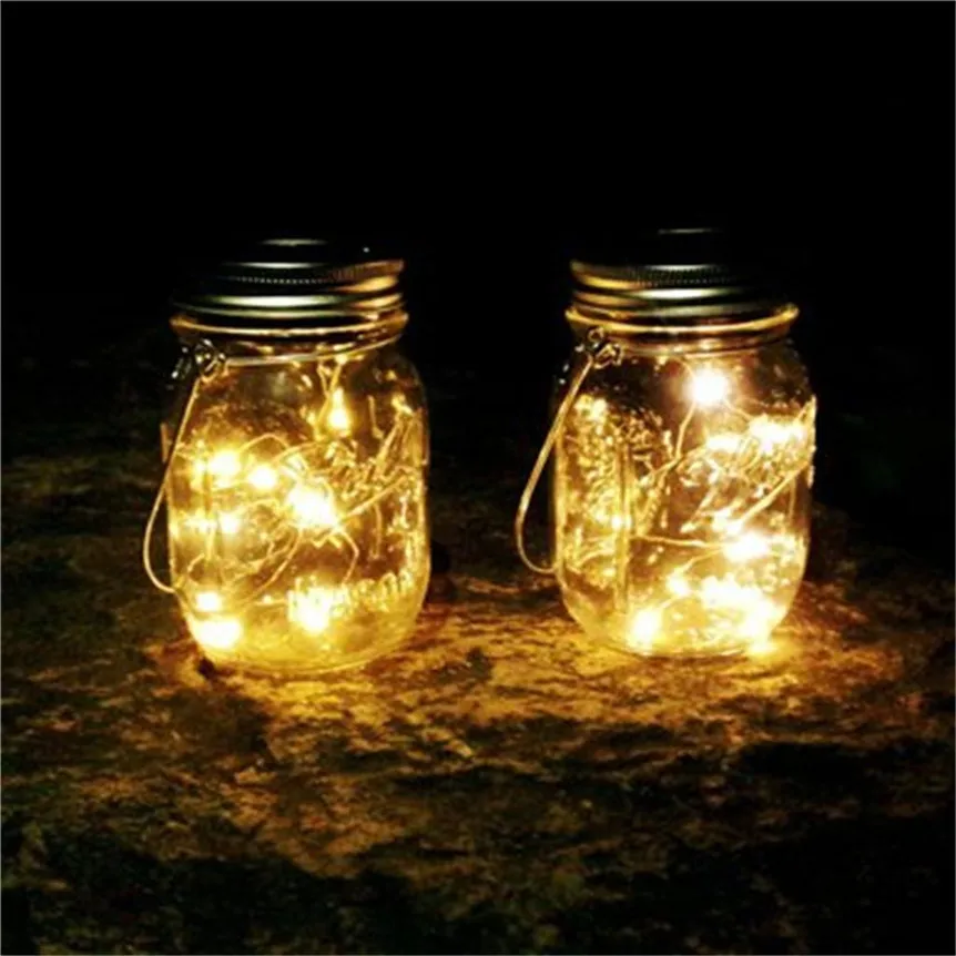6PCS Solar Jar Light LED Llighting String Bottle Cap for 7cm Mason Jar Fairy Lights String for Wedding Party Decoration 0605#
6PCS Solar Jar Light LED Llighting String Bottle Cap for 7cm Mason Jar Fairy Lights String for Wedding Party Decoration 0605#