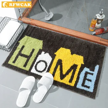RFWCAK Entrance Anti-Slip Doormat Floor Mat Area Rugs Living Room Carpet Kitchen Rug Outdoor Bathroom Door Tapete Home Decor
RFWCAK Entrance Anti-Slip Doormat Floor Mat Area Rugs Living Room Carpet Kitchen Rug Outdoor Bathroom Door Tapete Home Decor