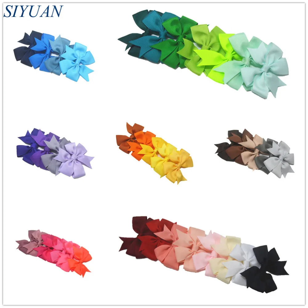 40pcs/lot 3" Grosgrain Ribbon Bow Knot WITH/WITHOUT CLIP Girl Hairpin Headwear DIY Craft Embellishment HDJ15
40pcs/lot 3" Grosgrain Ribbon Bow Knot WITH/WITHOUT CLIP Girl Hairpin Headwear DIY Craft Embellishment HDJ15