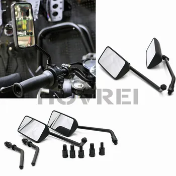 1 Pair new Universal Motorcycle square Rearview Mirrors Black Side View Mirror For Harley 8mm 10mm Motorbike Side Mirrors
1 Pair new Universal Motorcycle square Rearview Mirrors Black Side View Mirror For Harley 8mm 10mm Motorbike Side Mirrors