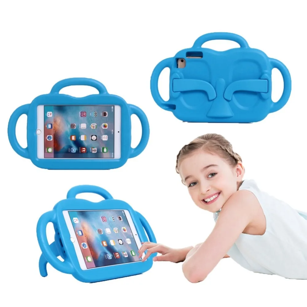 Милый мультяшный 3D чехол для IPad Mini 1/2/3 EVA пена полная подставка детский iPad 4 5