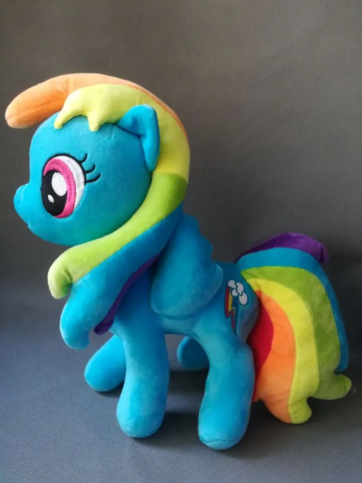 Movies & TV 32cm Rainbow Dash plush horse toy about 12 inch toy children favorite gift w849
Movies & TV 32cm Rainbow Dash plush horse toy about 12 inch toy children favorite gift w849