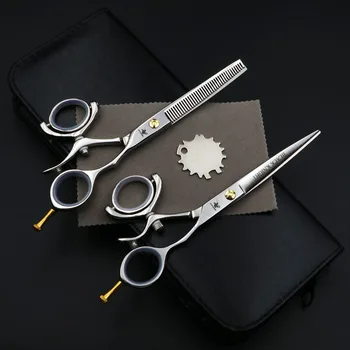 6 inch Beauty Salon Cutting Shears Tools Barber Shop Hairdressing Scissors Styling Tools Professional Hairdressing Scissors Set
6 inch Beauty Salon Cutting Shears Tools Barber Shop Hairdressing Scissors Styling Tools Professional Hairdressing Scissors Set