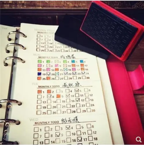 1pc Time schedule todo numerals Photosensitive seal creative schedule planner scrapbooking DIY stamp making supplies
1pc Time schedule todo numerals Photosensitive seal creative schedule planner scrapbooking DIY stamp making supplies