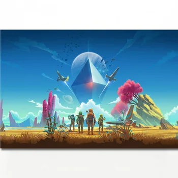 No Man's Sky Game Wall Art Picture Posters Canvas Art Prints Wall Paintings for living room Decor
No Man's Sky Game Wall Art Picture Posters Canvas Art Prints Wall Paintings for living room Decor