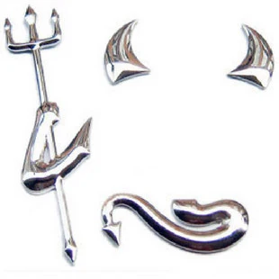 Fashion creative PVC universal little devil reflective blumper car styling stickers for opel bmw toyota vw kia free shipping
Fashion creative PVC universal little devil reflective blumper car styling stickers for opel bmw toyota vw kia free shipping