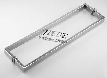High-grade shower accessories glass door handle door handle 304 bathroom installed in hand 450 hole distance shipping
High-grade shower accessories glass door handle door handle 304 bathroom installed in hand 450 hole distance shipping