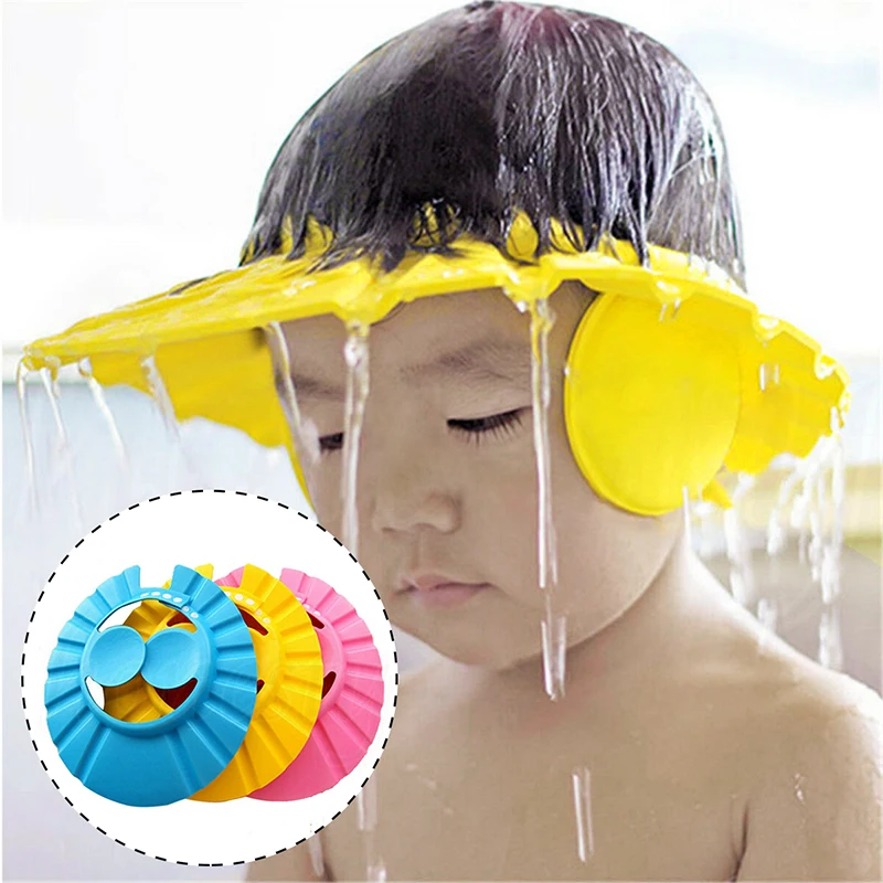 New 2019 Baby Shower Cap Adjustable Shampoo Bath Wash Hair Shield Hat Children Waterproof Cap Protect Eays 3 Colors Visor Hat
New 2019 Baby Shower Cap Adjustable Shampoo Bath Wash Hair Shield Hat Children Waterproof Cap Protect Eays 3 Colors Visor Hat