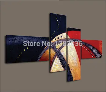 Hand Painted 4 Piece Abstract Art Line Oil Painting Sets Modern Canvas Wall Picture Decoration For Living Room
Hand Painted 4 Piece Abstract Art Line Oil Painting Sets Modern Canvas Wall Picture Decoration For Living Room