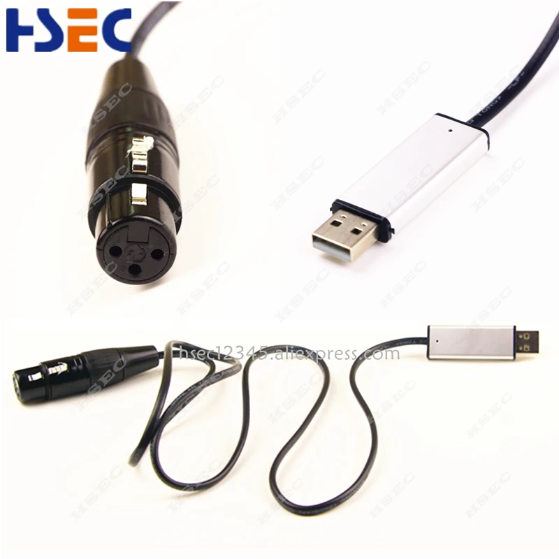 New Upgrade version USB to DMX Interface Adapter LED DMX512 Studio Computer PC Stage Lighting Controller Dimmer support WIn10
New Upgrade version USB to DMX Interface Adapter LED DMX512 Studio Computer PC Stage Lighting Controller Dimmer support WIn10