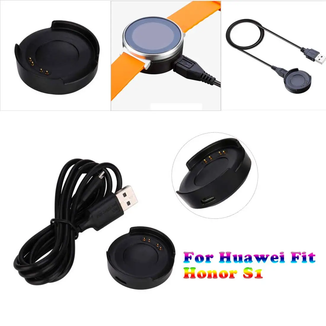 YSAGi Applicable to Huawei DE Honor S1 B19 charger adapter USB charging cable replacement smart watch charger
YSAGi Applicable to Huawei DE Honor S1 B19 charger adapter USB charging cable replacement smart watch charger
