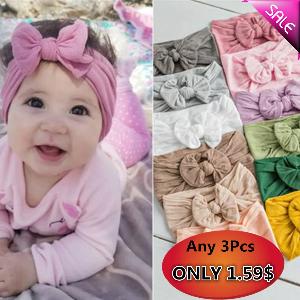 Newborn Toddler Baby Girls Boys Turban Solid Headband Hair Band Bow Accessories Cute Princess Headwear Soft Comfortable Cotton
Newborn Toddler Baby Girls Boys Turban Solid Headband Hair Band Bow Accessories Cute Princess Headwear Soft Comfortable Cotton