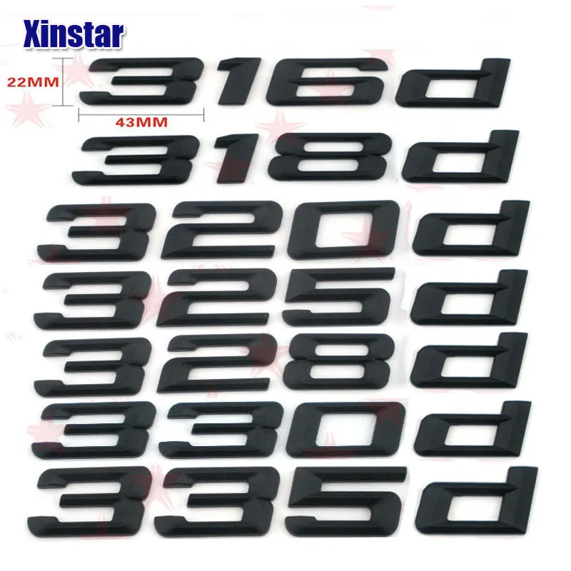 2017 Factory Supply 316d 318d 320d 325d 328d 330d 335d 350d car rear Emblem sticker for BMW 3 series E30 E90 E46 E91 E92 F30
2017 Factory Supply 316d 318d 320d 325d 328d 330d 335d 350d car rear Emblem sticker for BMW 3 series E30 E90 E46 E91 E92 F30