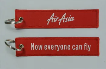 Air Asia Airasia Now Everyone Can Fly Aviation Motorcycle Keychain Red Edge Embroidery
Air Asia Airasia Now Everyone Can Fly Aviation Motorcycle Keychain Red Edge Embroidery