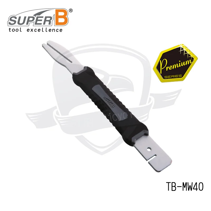 Super B Premium TB-MW40 MTB bike rotor truing fork for precise truing of disc rotors disc correction wrench adjustment tools
Super B Premium TB-MW40 MTB bike rotor truing fork for precise truing of disc rotors disc correction wrench adjustment tools
