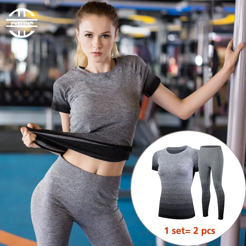 Hot Quick Dry Short Workout Sport Suit Compression Fitness Tights Yoga Set Gym Women's Costumes Sexy Tracksuit For Women
Hot Quick Dry Short Workout Sport Suit Compression Fitness Tights Yoga Set Gym Women's Costumes Sexy Tracksuit For Women