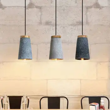 Modern Vintage Style Light Cover Concrete Pendant Timber Top Cable Ceiling Lamp Drop Lampshades Kitchen Cafe Home Lighting Decor
Modern Vintage Style Light Cover Concrete Pendant Timber Top Cable Ceiling Lamp Drop Lampshades Kitchen Cafe Home Lighting Decor