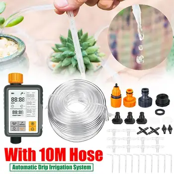 Water Timer Sprinkler Controller Automatic Drip Irrigation System Home Plant Self-Watering Kit Garden Supplies
Water Timer Sprinkler Controller Automatic Drip Irrigation System Home Plant Self-Watering Kit Garden Supplies