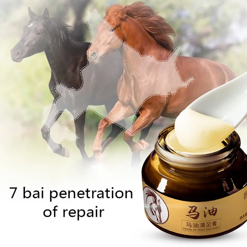 Horse Oil Foot Cream Athlete's Foot Itchy Beriberi Treatment Anti-splitting Peeling Skin Care
Horse Oil Foot Cream Athlete's Foot Itchy Beriberi Treatment Anti-splitting Peeling Skin Care