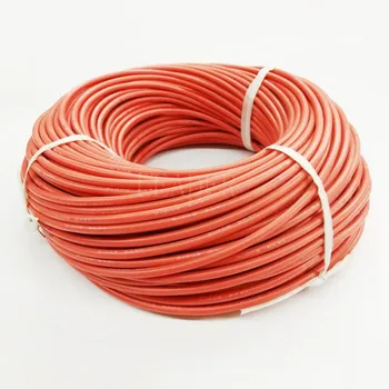 100 Meters/Roll 22 AWG Super Soft and Flexible Silicone Rubber Wire Cable Black/Red
100 Meters/Roll 22 AWG Super Soft and Flexible Silicone Rubber Wire Cable Black/Red