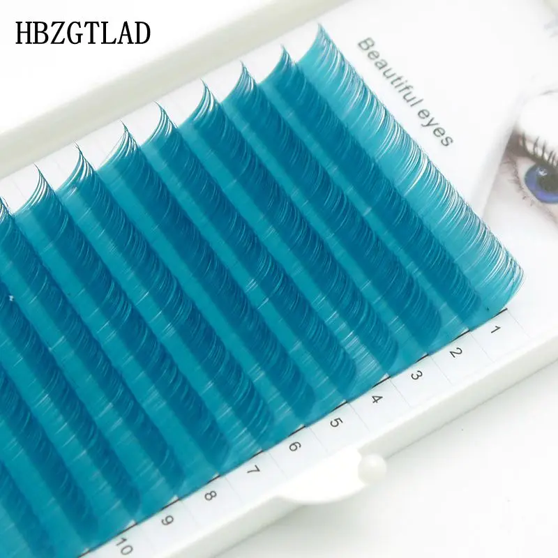 HBZGTLAD New C/D curl 0.07 0.1mm 8/15mm false lashes blue color eyelash individual colored lashes Faux volume eyelash extensions
HBZGTLAD New C/D curl 0.07 0.1mm 8/15mm false lashes blue color eyelash individual colored lashes Faux volume eyelash extensions