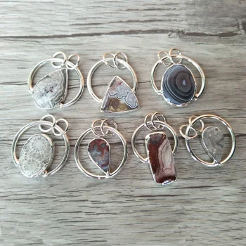 5Pcs Natural mexico Jaspe r Agat e Stone Pendant Jewelry Druzy Charm DIY Making necklace Jewelry finding PD678
5Pcs Natural mexico Jaspe r Agat e Stone Pendant Jewelry Druzy Charm DIY Making necklace Jewelry finding PD678