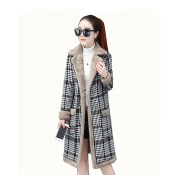 2020 Spring Autumn Fashion Long Women Windbreaker Outwear New Suit Collar Plaid Loose Long Double-breasted Women Trench Coat
2020 Spring Autumn Fashion Long Women Windbreaker Outwear New Suit Collar Plaid Loose Long Double-breasted Women Trench Coat