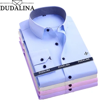 Dudalina Camisa Male Shirts Long Sleeve Men Shirt Brand Clothing Smart Casual Slim Fit Camisa Social Masculina Chemise Homme
Dudalina Camisa Male Shirts Long Sleeve Men Shirt Brand Clothing Smart Casual Slim Fit Camisa Social Masculina Chemise Homme
