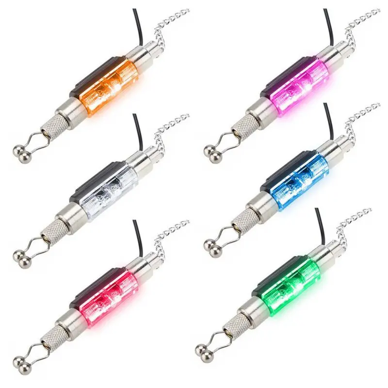 LED Fishing Alarm Chain Hanger Swinger Indicator Fishing Bite Fishing Tackle Tools 6 Colors
LED Fishing Alarm Chain Hanger Swinger Indicator Fishing Bite Fishing Tackle Tools 6 Colors