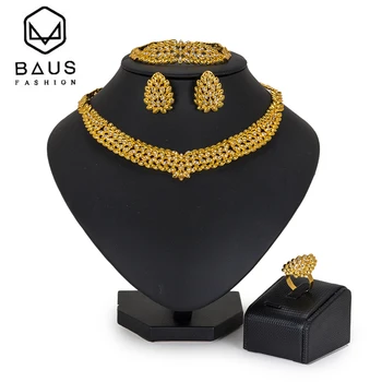BAUS Nigerian bridal jewelry sets Fashion woman earrings 2018 Dubai Jewelry Sets Wholesale African Beads Jewelry set Accessories
BAUS Nigerian bridal jewelry sets Fashion woman earrings 2018 Dubai Jewelry Sets Wholesale African Beads Jewelry set Accessories