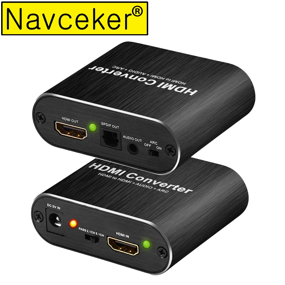 2020 4K HDMI Audio Extractor ARC 5.1 CH 4K HDMI To HDMI Audio Extractor Support TOSLINK 3.5mm ARC HDMI Audio Extractor Splitter
2020 4K HDMI Audio Extractor ARC 5.1 CH 4K HDMI To HDMI Audio Extractor Support TOSLINK 3.5mm ARC HDMI Audio Extractor Splitter