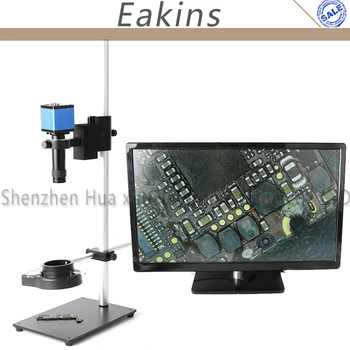 Digita VGA 2.0MP Industrial Video Microscope Camera Set 144 LED Light 100X High Working Distance Stand Holder PCB Phone Repair
Digita VGA 2.0MP Industrial Video Microscope Camera Set 144 LED Light 100X High Working Distance Stand Holder PCB Phone Repair