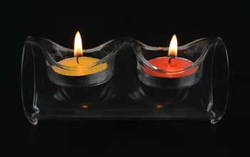 1PC European crystal glass candle holder transparent round long tube with 2 holes candlestick for dinner glass crafts JY 1177
1PC European crystal glass candle holder transparent round long tube with 2 holes candlestick for dinner glass crafts JY 1177